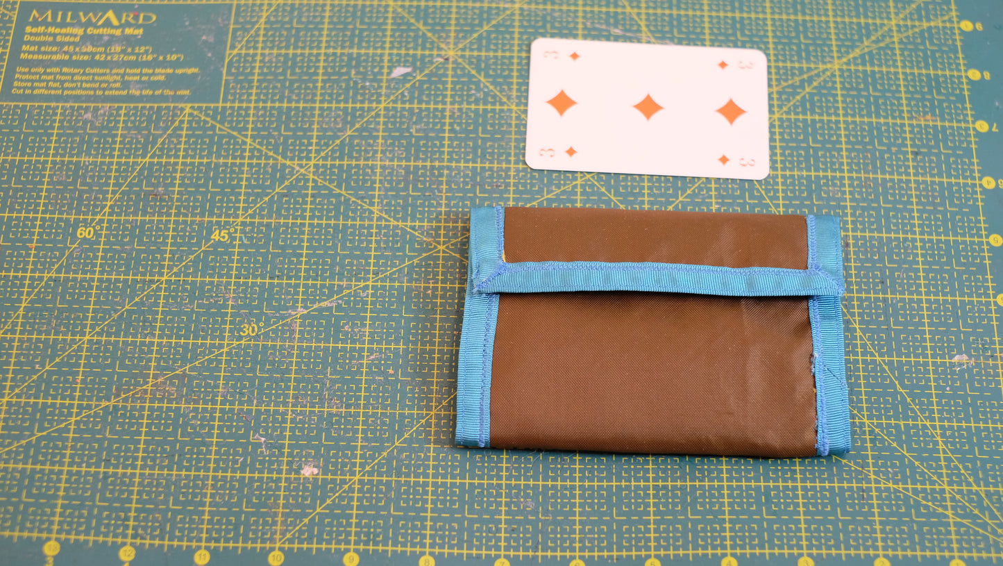 Wood Green Wallet #3 closed front