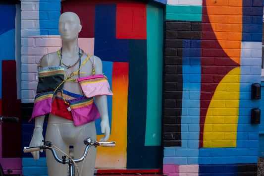 Ripstop Sacoche - handmade in London - no two alike!