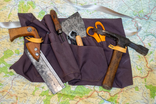 Tailor-made for YOU: a bespoke waxed cotton tool belt