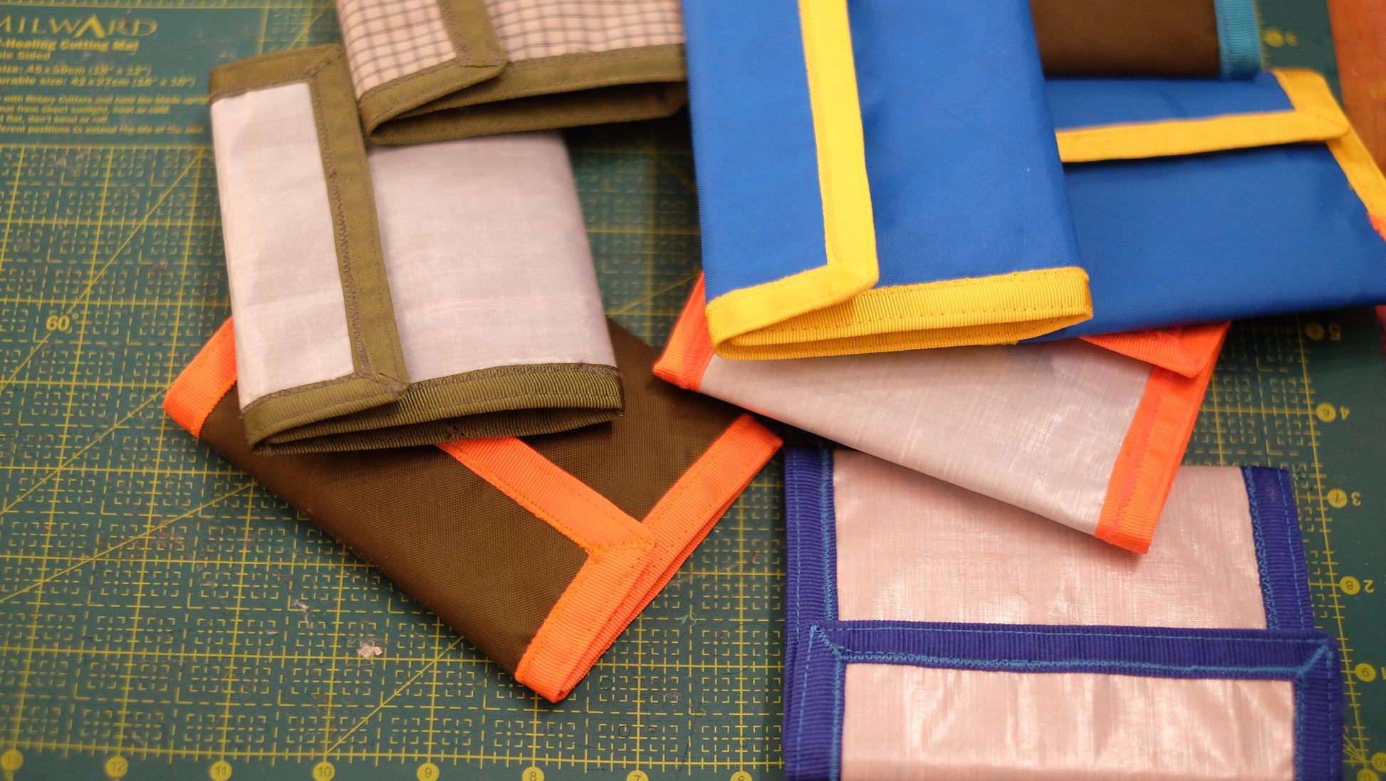 Selection of Wood Green Wallets all closed