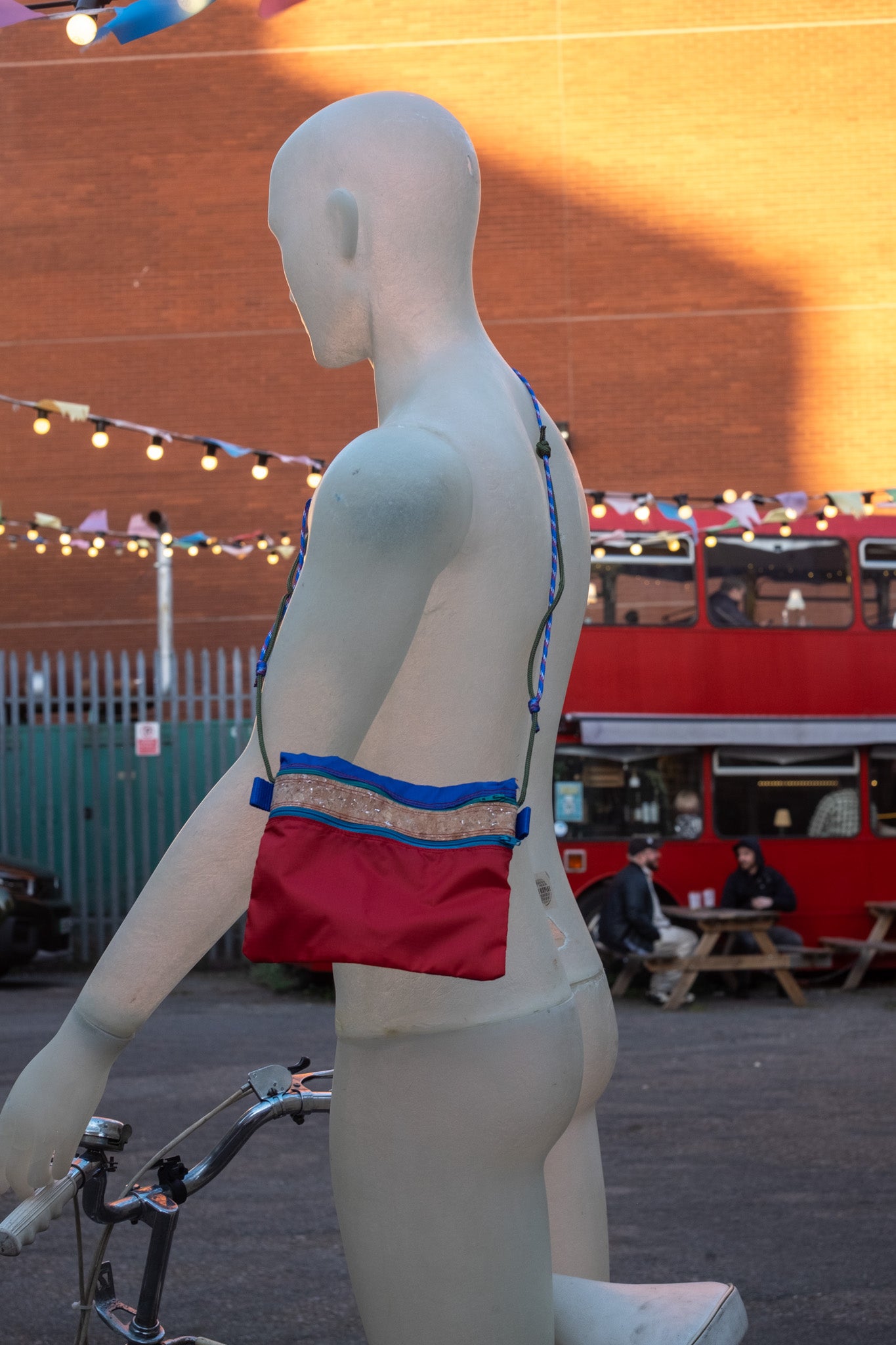 Ripstop Sacoche - handmade in London - no two alike!