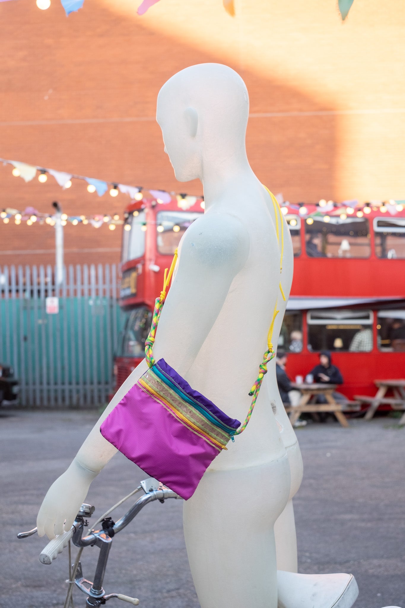 Ripstop Sacoche - handmade in London - no two alike!