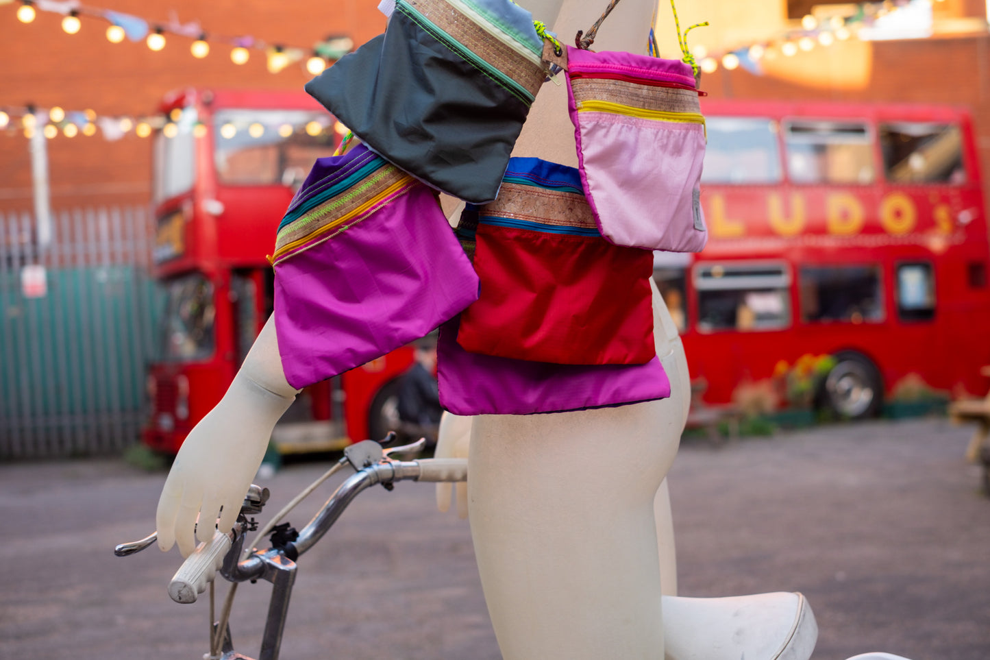 Ripstop Sacoche - handmade in London - no two alike!