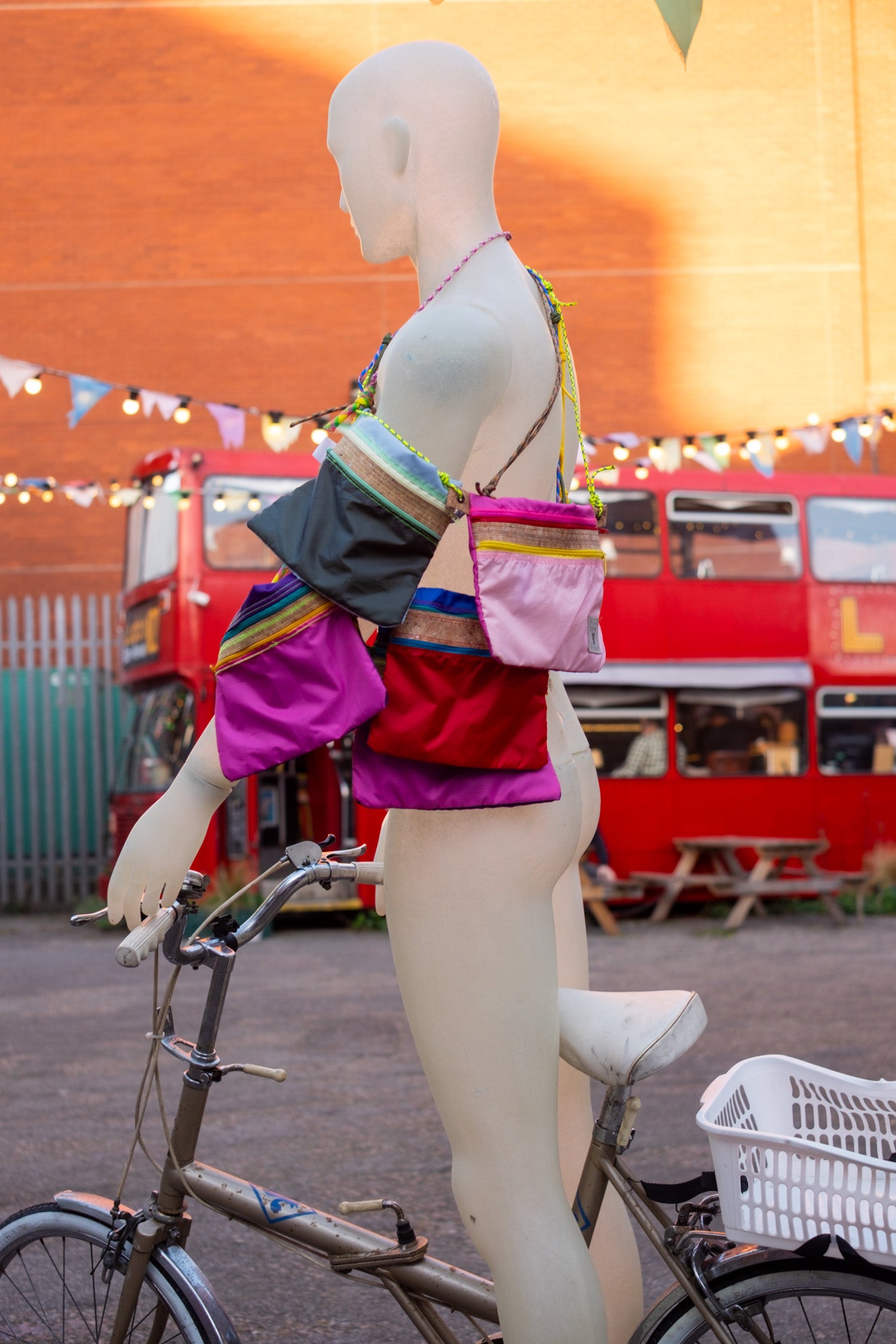 Ripstop Sacoche - handmade in London - no two alike!