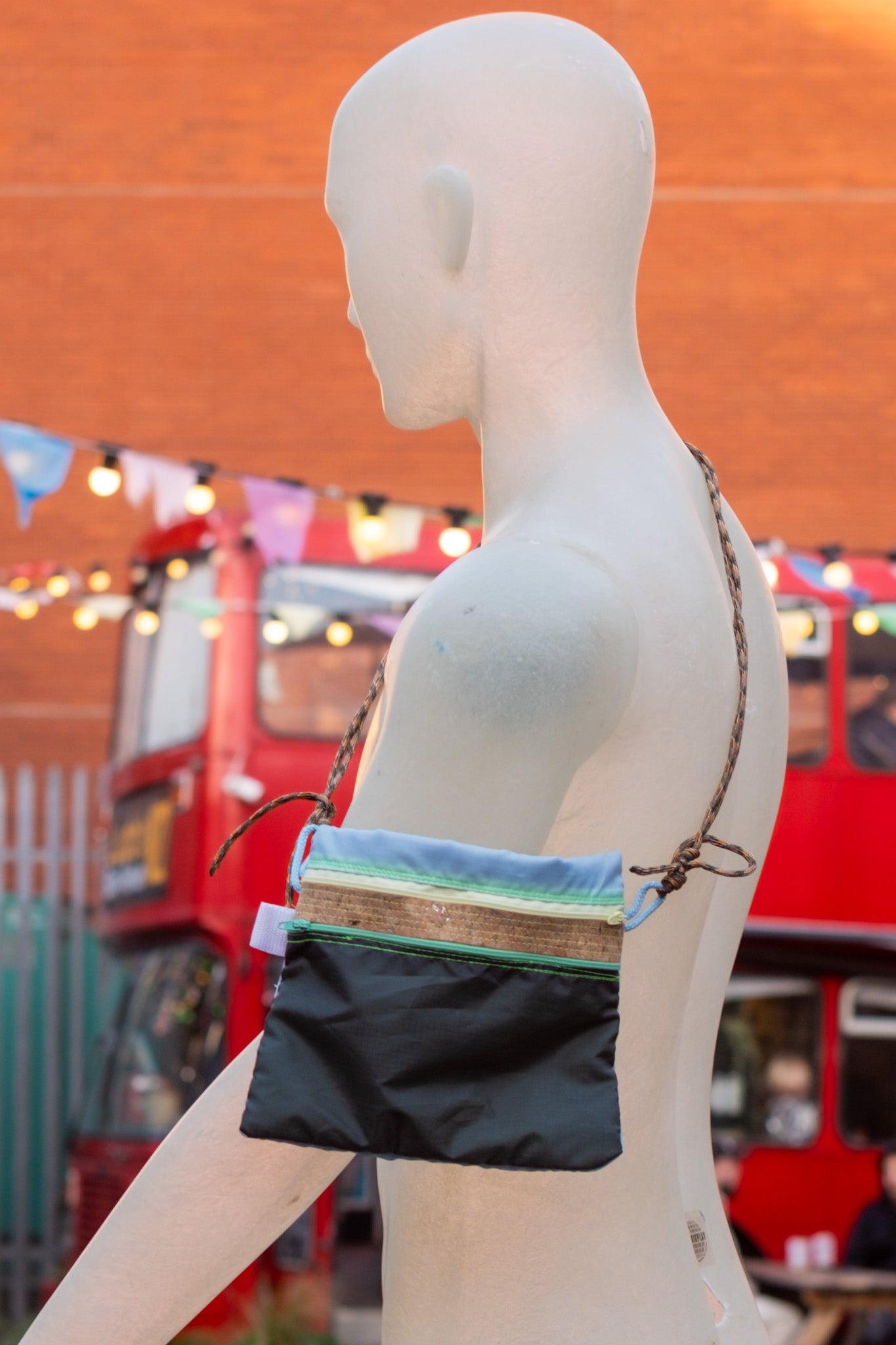 Ripstop Sacoche - handmade in London - no two alike!