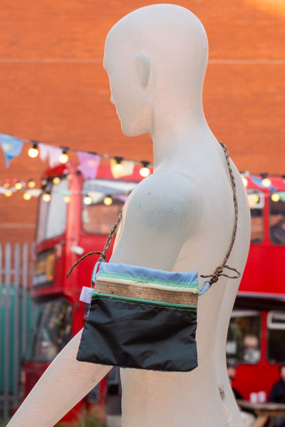 Ripstop Sacoche - handmade in London - no two alike!