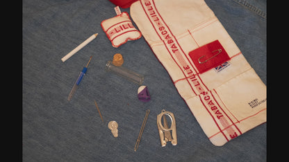 Hussif - Handmade Heirloom Sewing Kit from virgin vintage French linens